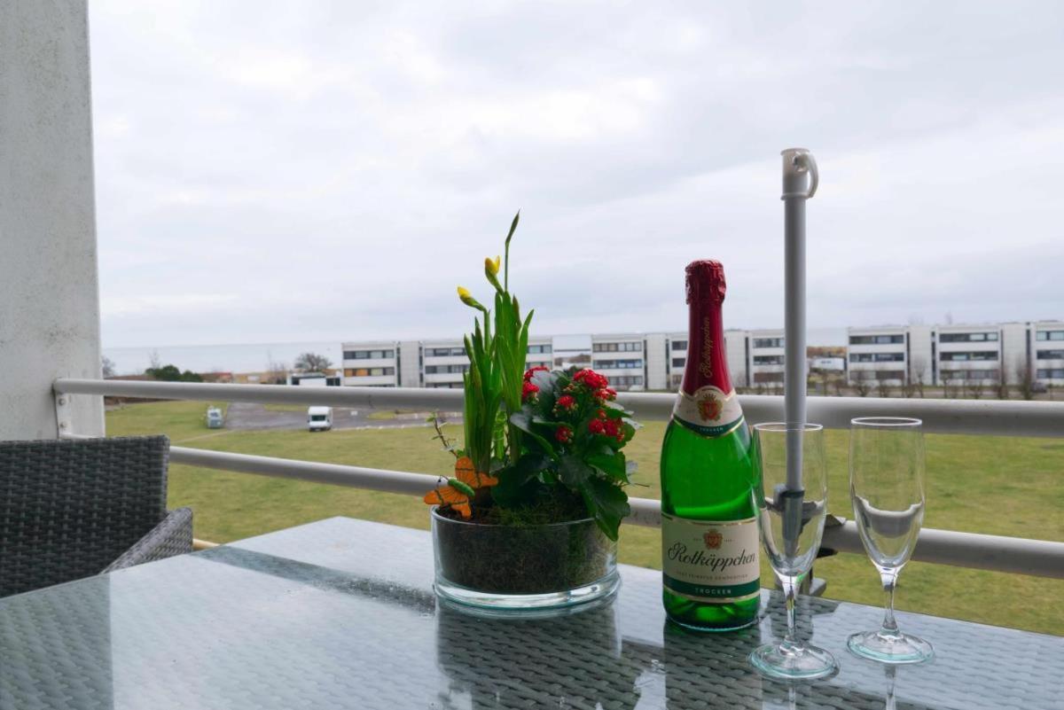 Inselblume 80 - Gemuetliche Ferienwohnung, Blick Auf Die Fehmarnsundbruecke Burgtiefe auf Fehmarn Kültér fotó