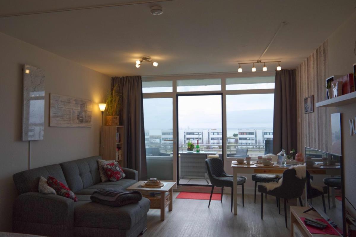 Inselblume 80 - Gemuetliche Ferienwohnung, Blick Auf Die Fehmarnsundbruecke Burgtiefe auf Fehmarn Kültér fotó